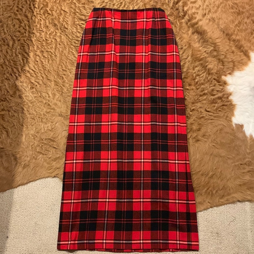 Vintage Kinloch Anderson maxi skirt 100% wool